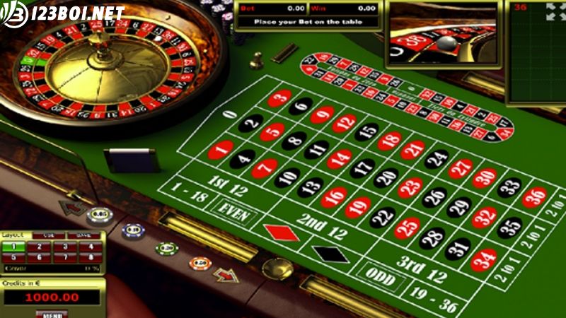 Hướng dẫn chi tiết cách đặt cược khi chơi Roulette online 123B05
